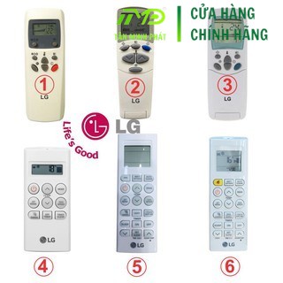 Điều khiển điều hoà, máy lạnh LG (tặng thêm đôi pin).