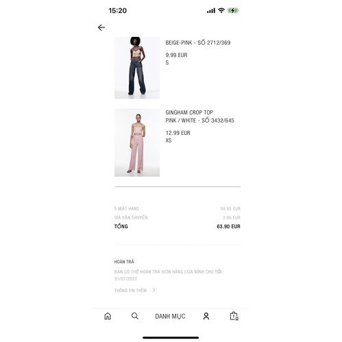 Áo corset Zara săn sale