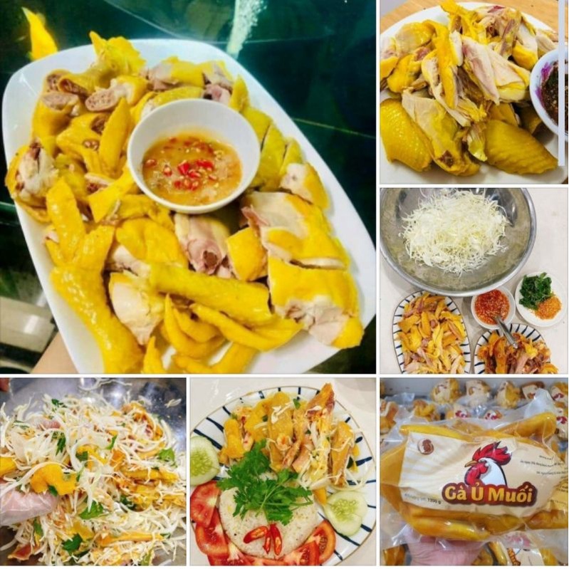 Gà Ủ Muối nguyên con. 1,1-1,3kg/con