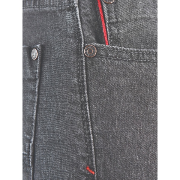 Quần Jean Nam Quần Bò Nam Hàng Hiệu Cao Cấp Owen QJSL23051 Ống Côn Slim Màu Xám Đậm Chất Liệu Cotton Spandex Đàn Hồi Tốt | BigBuy360 - bigbuy360.vn