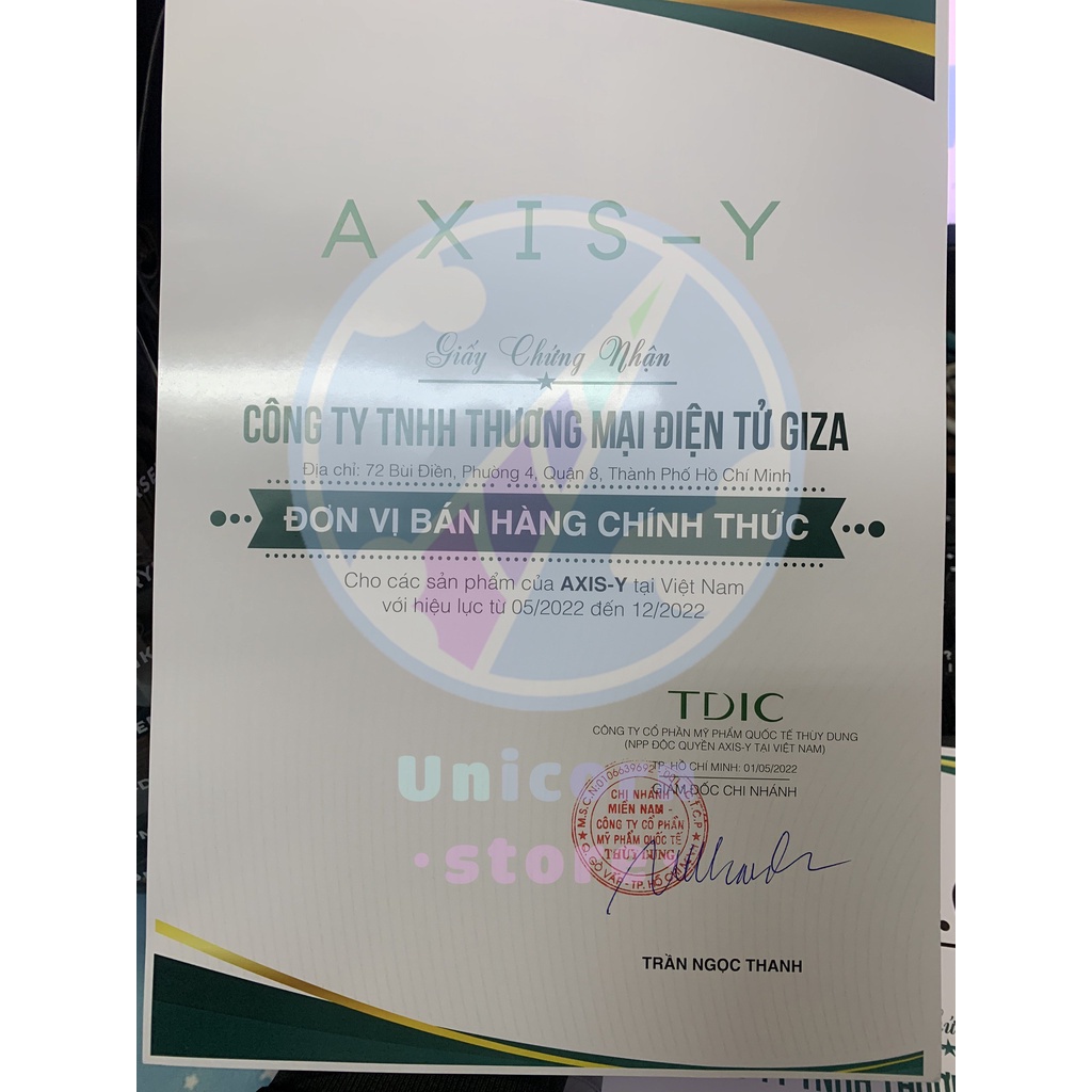 Tinh Chất 5% Niacinamide Cải Thiện Da Không Đều Màu, Mờ Thâm Axis-Y Dark Spot Correcting Glow Serum 50ml