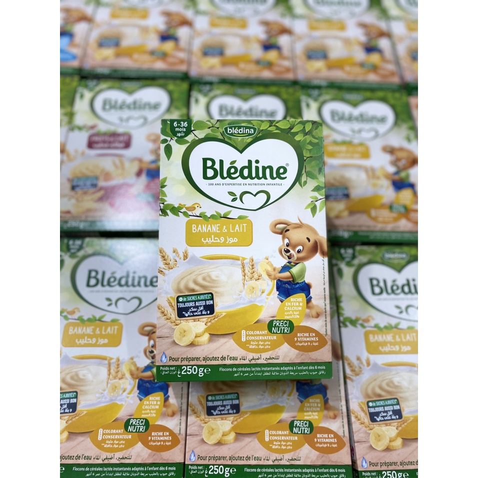 Bột ăn dặm Bledina Pháp 250g cho bé từ 6-36 tháng tuổi