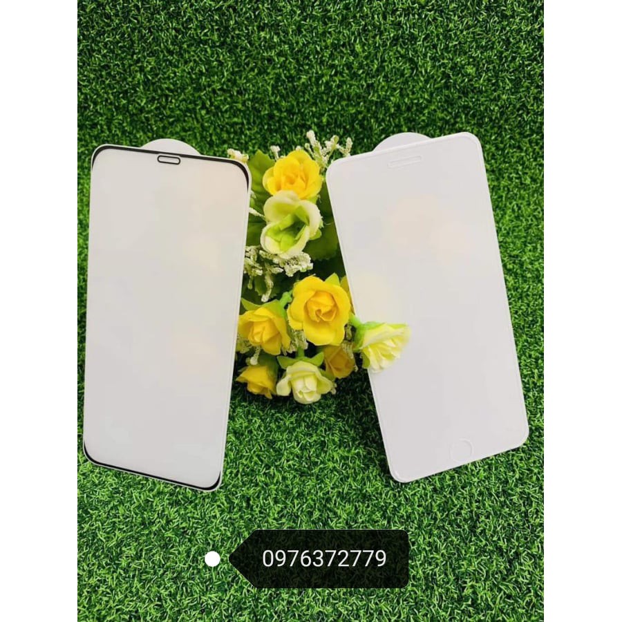 Cường Lực Full màn VIỀN TRONG SUỐT IPHONE 6 6plus 7 7plus 8 8plus  X Xsmax - Kính cao cấp loại 1