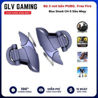 Bộ 2 nút bắn PUBG, Free Fire giá rẻ Blue Shark CH-5