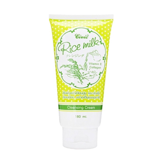 Sữa Rửa Mặt Gạo Rice Milk Civic Thái Lan 180ml