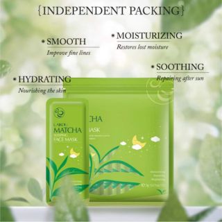 Mặt nạ ngủ matcha trà xanh