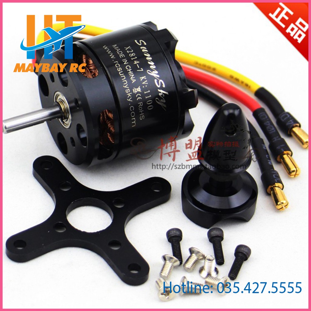 Động cơ 3 pha SunnySky 2814/1100KV/1450KV/900KV