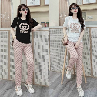 [CAO CẤP] BỘ THỂ THAO COTTON CAO CẤP PHỐI THUN 3D TT0190 [HÀNG XUẤT NHẬT-HÀN QUỐC]