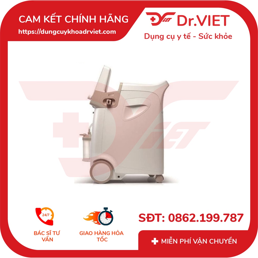 MÁY TẠO OXY YUWELL 5 LÍT 9F-5AW, XÔNG KHÍ DUNG, XÔNG MŨI HỌNG, CHỨC NĂNG CẢNH BÁO KHI MÁY GẶP SỰ CỐ- DR VIET