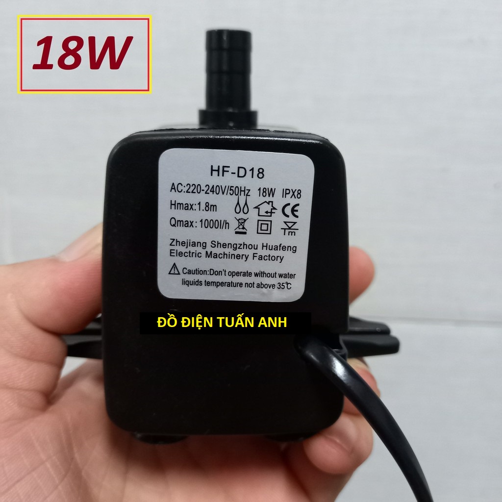Bơm quạt điều hòa 18w 4w 8w 13w 13w 16w 25w /220v cho quạt làm mát - bơm quạt nước