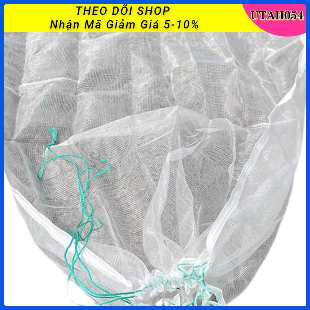 Túi Lưới Đựng Lon Nước / Đồ Uống Bằng Nylon Dệt Cỡ Lớn Đa Năng