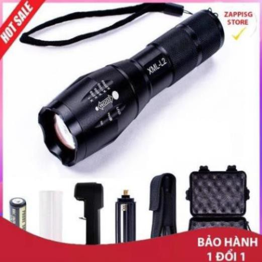 Đèn pin siêu sáng, Đèn PIN XML_T6  - Bảo hành 1 đổi 1 | BigBuy360 - bigbuy360.vn