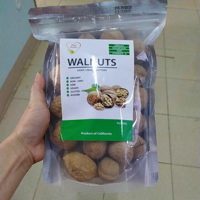 0,5kg Quả Óc Chó Healthy Mỹ