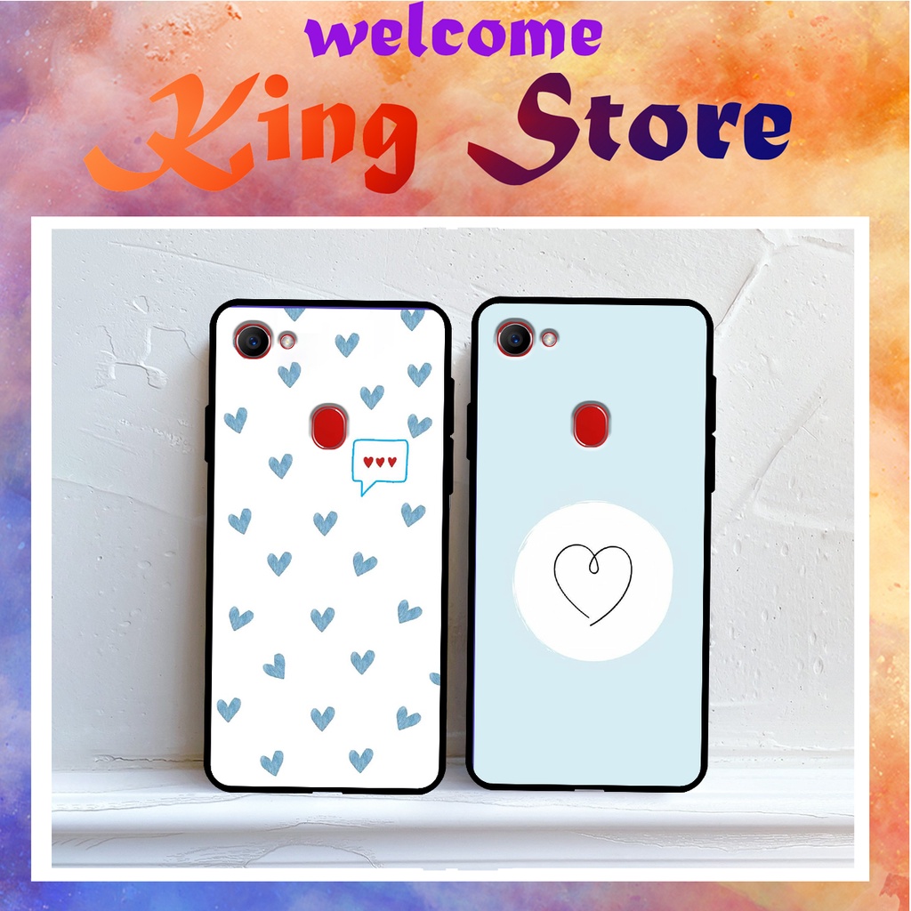 Ốp lưng Oppo F1 - Oppo F3 - Oppo F5 - Oppo F7 - Ốp in hình Trái tim  siêu dễ thương