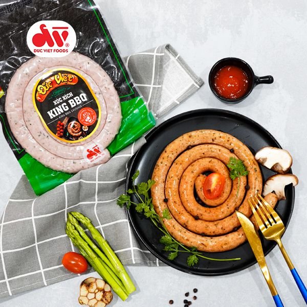 Combo 2 gói Xúc xích King BBQ - Đức Việt