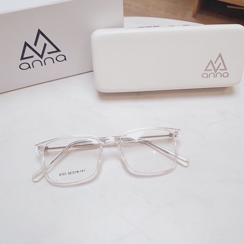 Gọng kính cận nam nữ ANNA dáng vuông thời trang chất liệu nhựa dẻo 170HQ056 | BigBuy360 - bigbuy360.vn