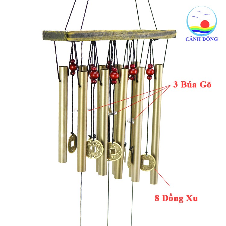 Chuông gió phong thủy may mắn tài lộc bình an | BigBuy360 - bigbuy360.vn