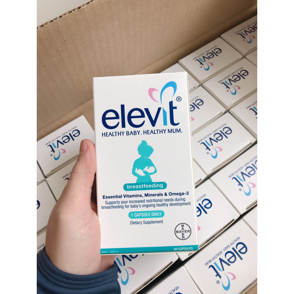 Vitamin Elevit Bú Sau Sinh - Elevit Breastfeeding 60 viên