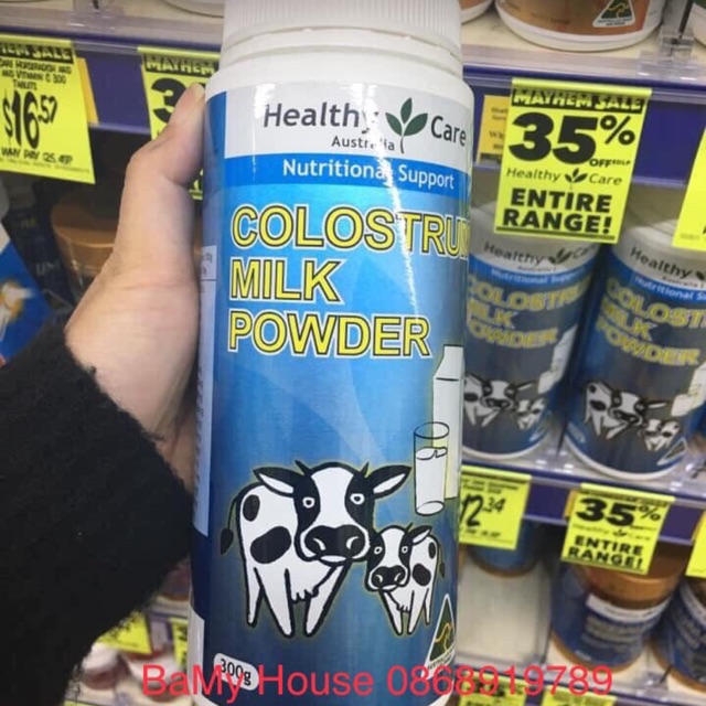 Bò non Healthy Care Úc