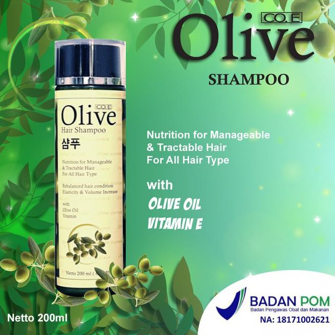 (Hàng Mới Về) Dầu Gội Đầu Chiết Xuất Ô Liu 100% - (Olive)