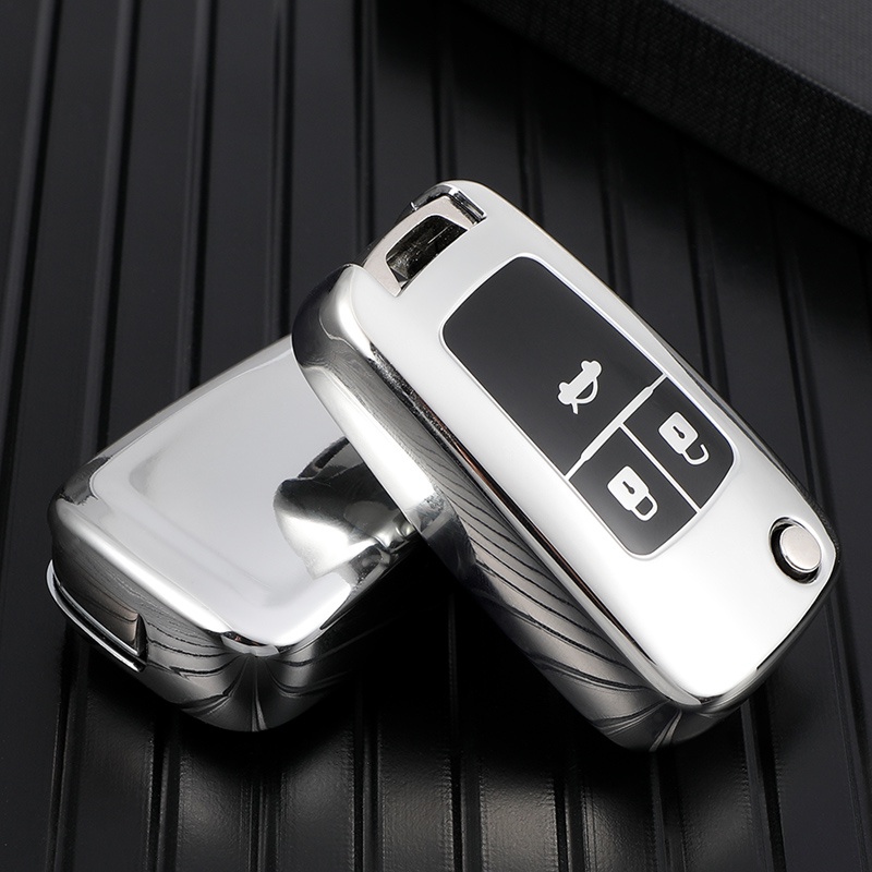 Vỏ TPU Mềm Bảo Vệ Chìa Khóa Xe Hơi Chevrolet Buick for Cruze Aveo Trax Opel Astra Corsa Meriva Zafira Antara J
