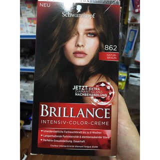Thuốc nhuộm tóc số 862 Brillance của hãng Schwarzkopf - Đức