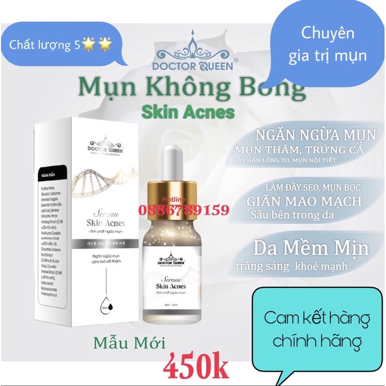 Serum tinh chất trừ mụn Thải độc cho da Doctor quen Skin Acnes