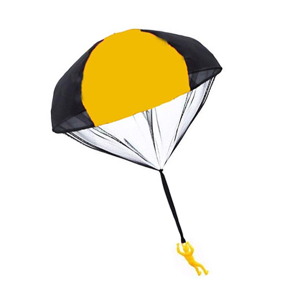 Kids Parachute Toy Outdoor Hand Throwing Parachute Educational Landing Children Toy[sneaky]