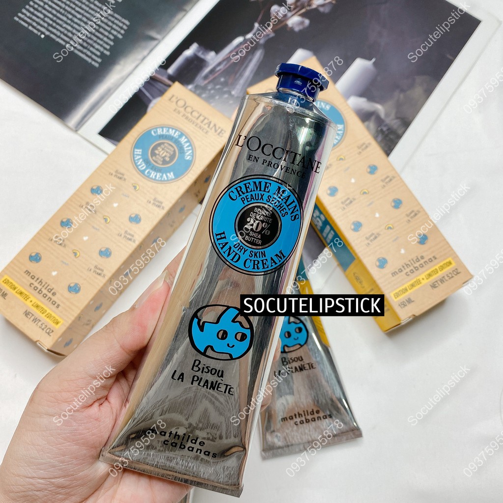 Dưỡng Tay L'Occitane Hand Cream Almond - Shea Butter 150ml - BẢN LIMITED Mathilde Cabanas