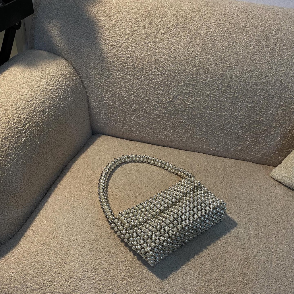 Lily Metalic Bag | Túi Xách Kẹp Nách Chất Liệu Hạt Metalic Độc Lạ