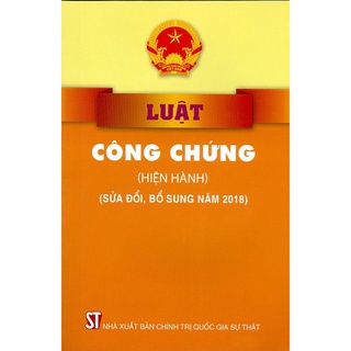 Sách - Luật công chứng hiện hành