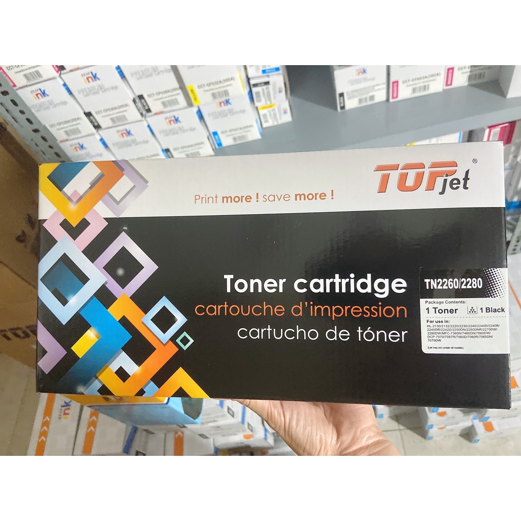 Hộp Mực Brother TN-2280 - dùng cho máy in 2130/2240/2250/7360/7470/7860