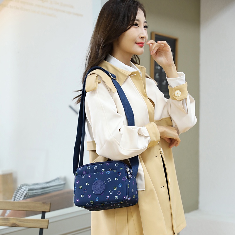 Mới Ví Canvas Đựng Tiền Xu Đa Chức Năng