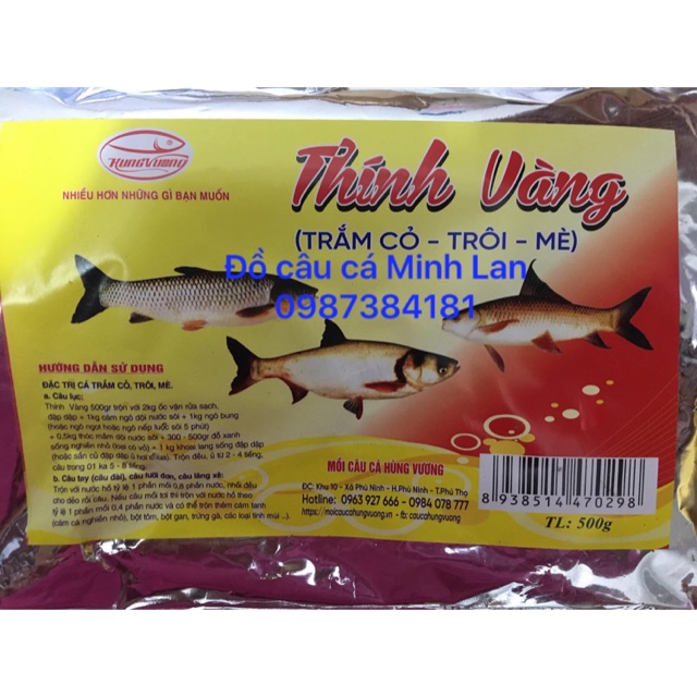 Mồi câu Thính Vàng siêu nhạy