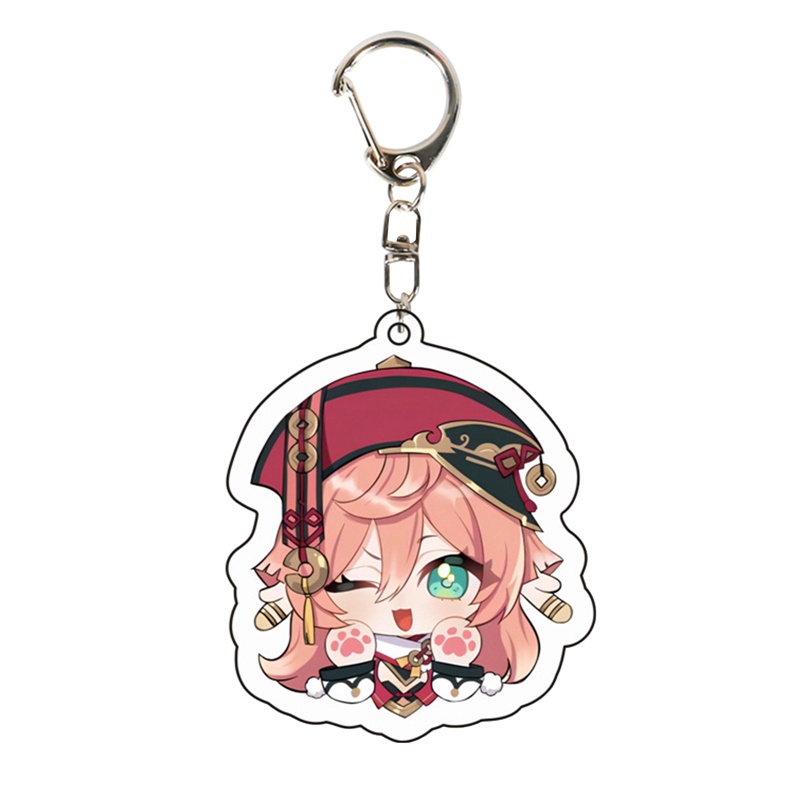 Móc Khóa Acrylic Hình Nhân Vật Game Venti Paimon Tartaglia