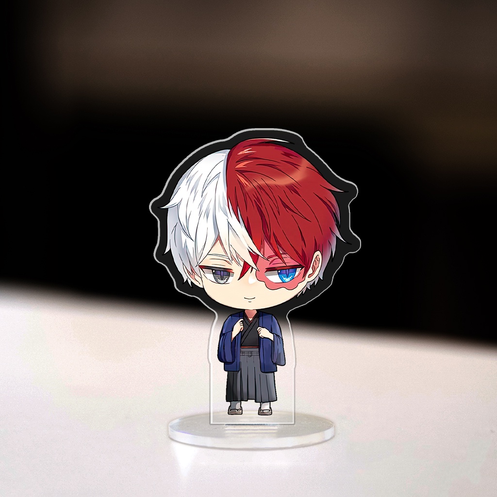 Mô hình đứng Standee anime My Hero Academia Nhân vật Shoto Deku Bakugo học viện siêu anh hùng trang trí góc học tập