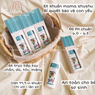 mama shushu( xịt khuẩn sơ sinh Nhật)