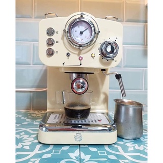 Máy Pha Cà Phê Swan Retro Espresso (Nhập Đức)