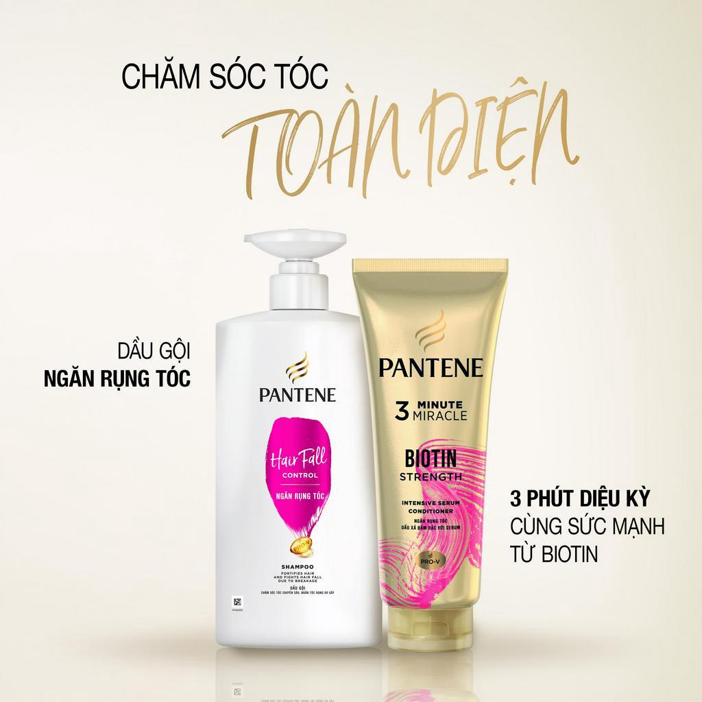 Combo 2 Dầu Gội PANTENE Ngăn Rụng Tóc Chai 1800ML