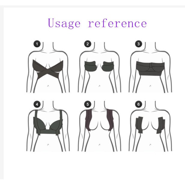 [HCM] Cuộn Băng Dán Nâng Ngực Có Thể Tạo Nhiều Kiểu Đa Dụng Cho Nữ 5cm x 5m