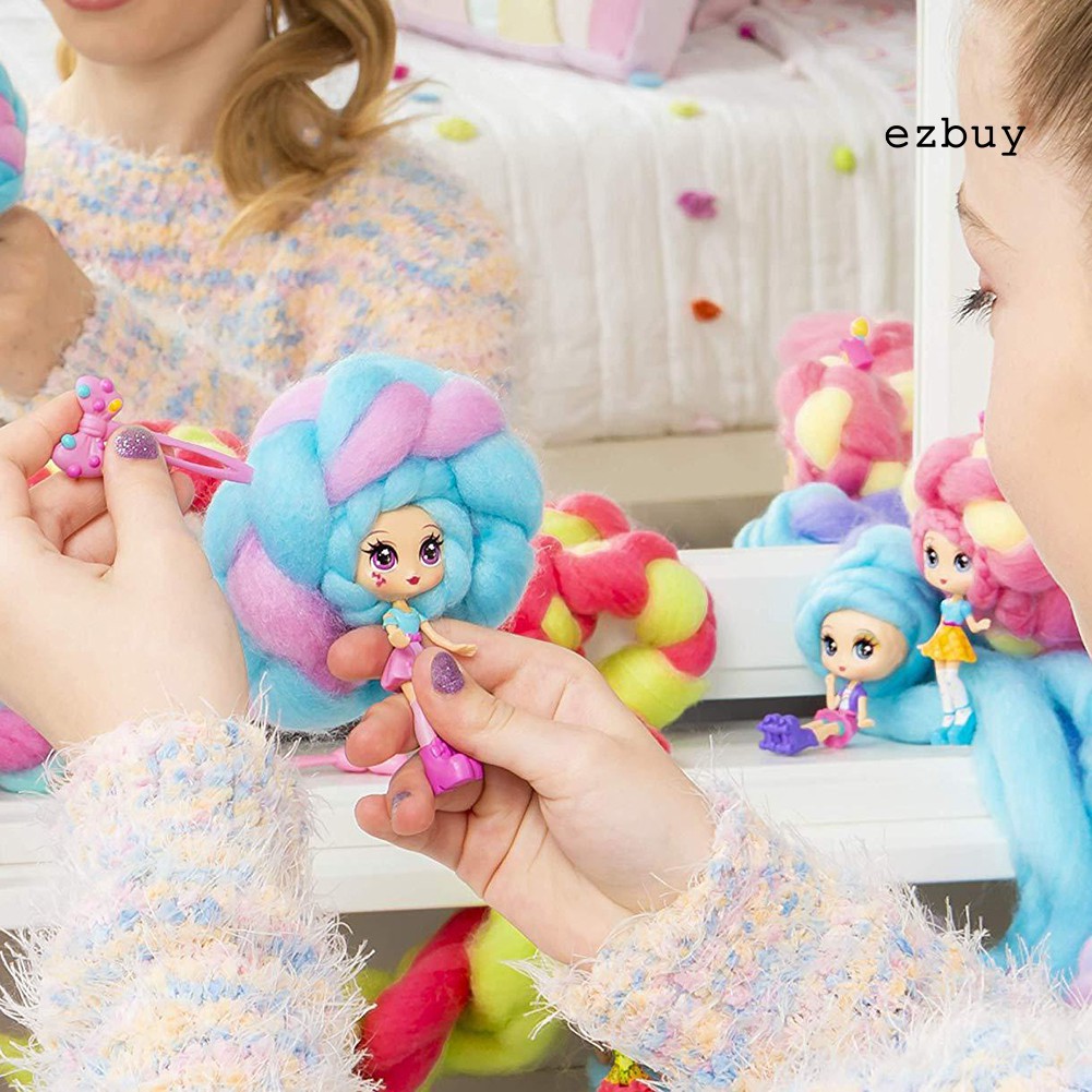 Búp Bê Tóc Kẹo Mây Diy Cho Bé