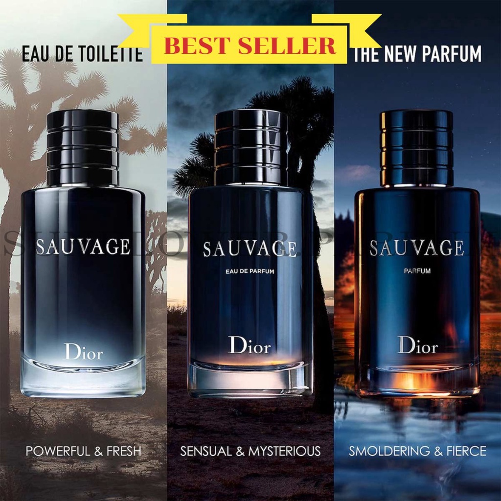 Nước Hoa DIOR Sauvage nam tính mạnh mẽ (5ml,10ml,20ml)