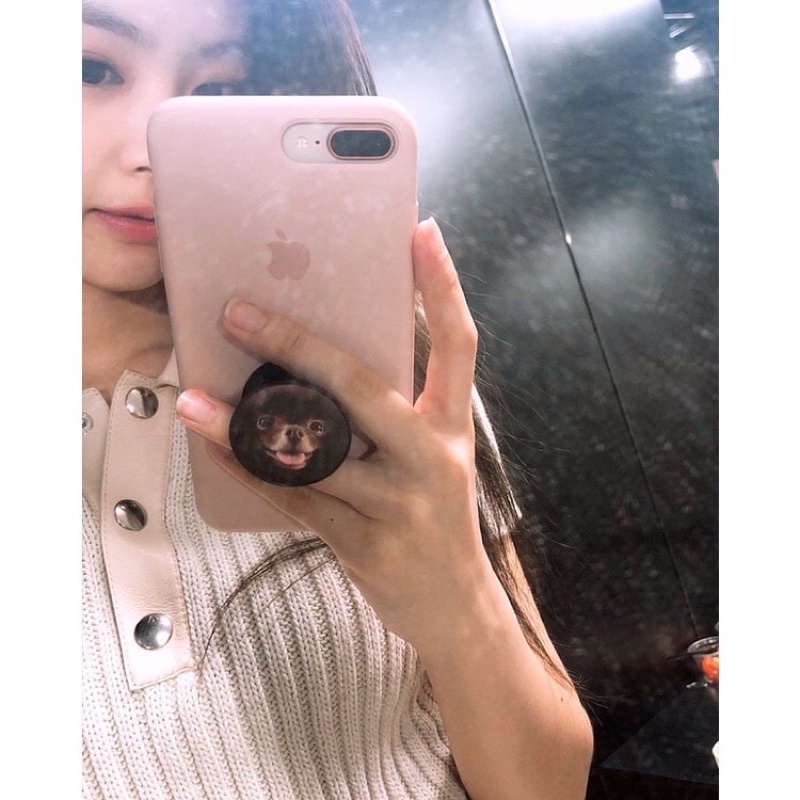 Set áo và chân váy polo len dáng ôm màu kem giống Jennie BLACKPINK, Kim Yoo Jung