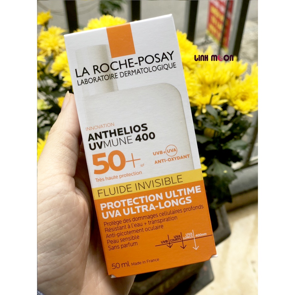 Kem chống nắng La Roche-Posay Anthelios Invisible Fluid SPF 50+