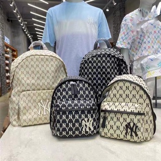 ( Chuẩn hãng ) Balo MLB NY Monogram Backpack Tiếu Chuẩn Hàn Quốc Full Tag Code