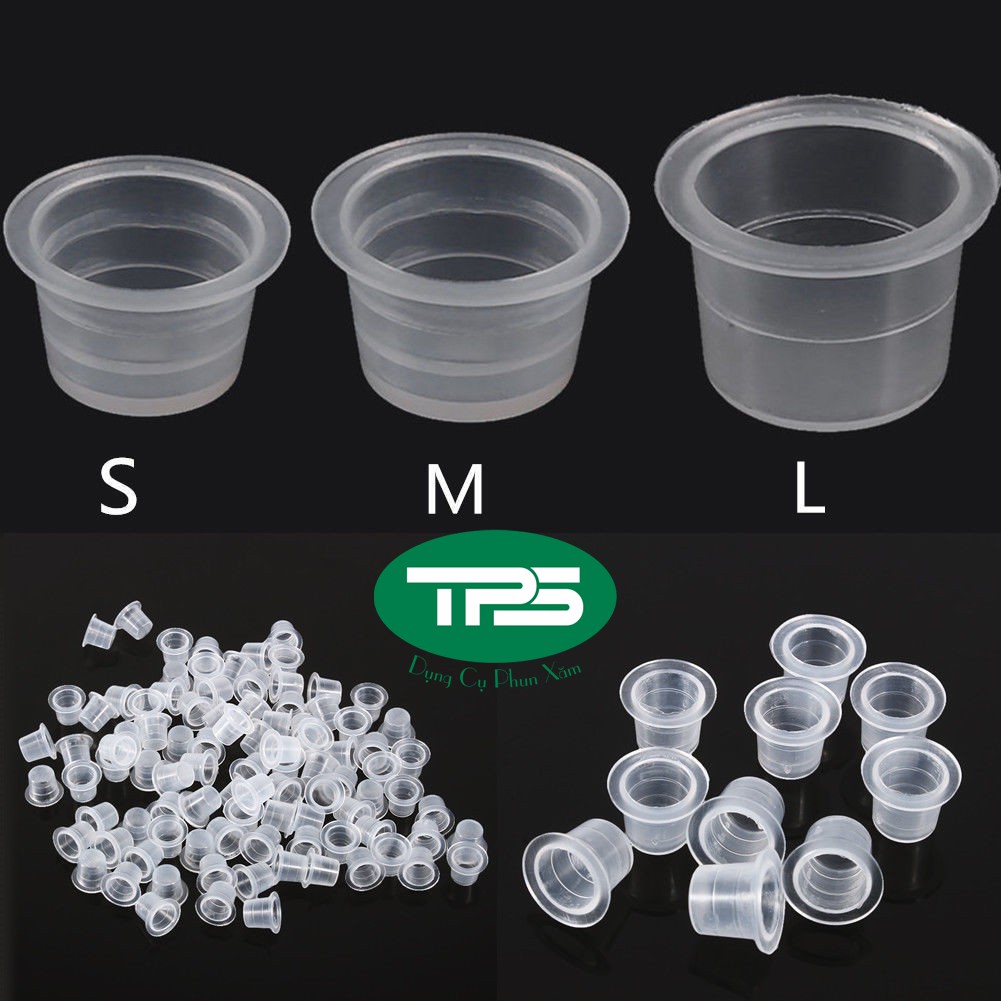 Hũ  nhựa ,hũ  silicon đựng mực phun xăm ,keo nối mi, sáp điêu khắc