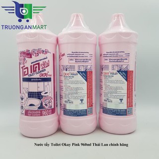Nước Tẩy Bồn Cầu Okay Pink Thái Lan 960ml