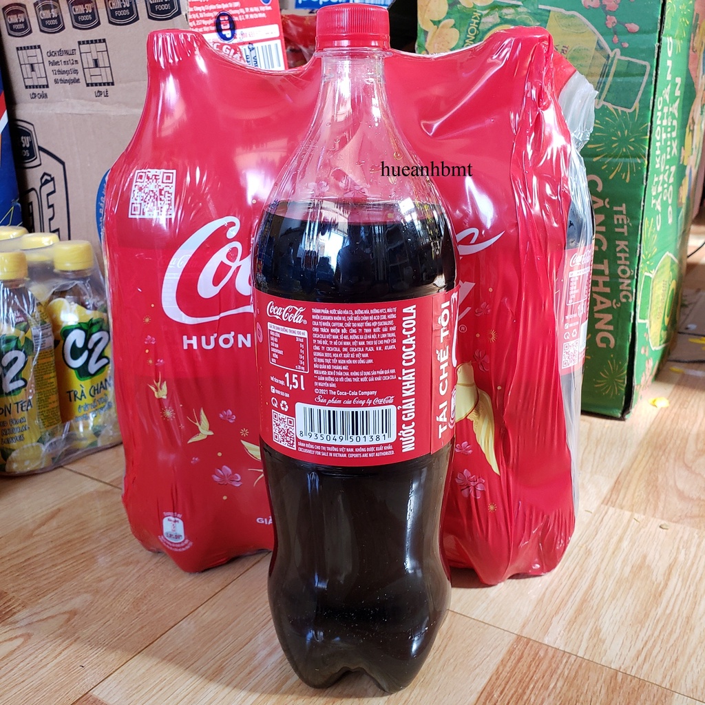 Chai nước ngọt Coca Cola chai 1.5 lít