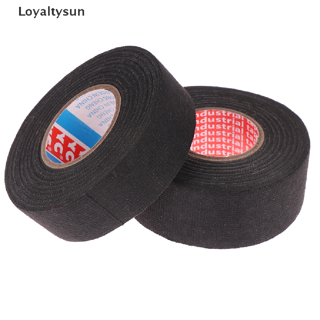 Cuộn băng keo quấn dây điện flannel cách nhiệt chống cháy 15mm mới tiện lợi