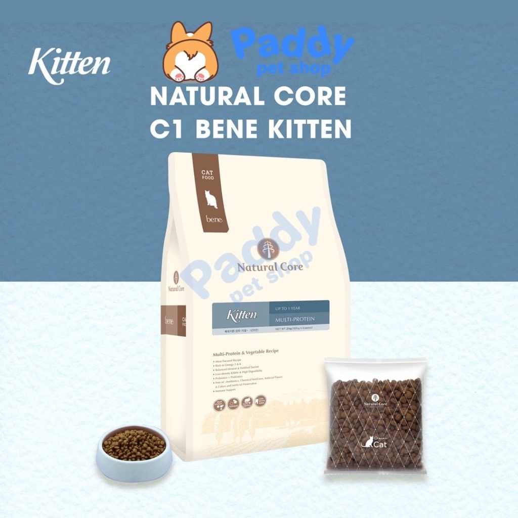 Hạt Hữu Cơ Natural Core Kitten Cho Mèo Con